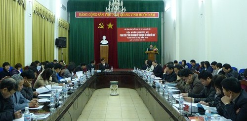 Training course on building a cultural life for grassroots culture workers